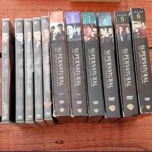 Supernatural & Angel Series DVD'S